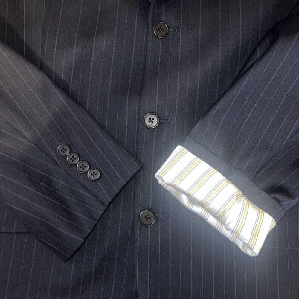 Cremieux Loro Piana Blazer Sport Coat‎ Men 42R Wool Three Button Casual Jacket - Picture 9 of 10